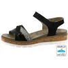 Mediloi nu pieds sandales 6884 noir