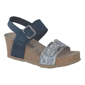 Mephisto nu pieds sandales lissandra marine