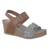 Mephisto nu pieds sandales lissandra marron