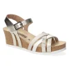 Mephisto nu pieds sandales lanny or