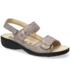 Mobils ergonomic mephisto nu pieds sandales getha taupe