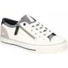 Mustang baskets 1272310 blanc bleu