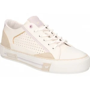 Mustang baskets 1457303 blanc violet