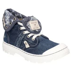 Mustang baskets 1426504 bleu imprime