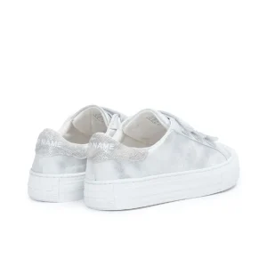 No name baskets arcade straps blanc