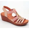 Pedro torres nu pieds sandales 531pd rose