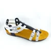 Plakton nu pieds sandales mam almond noir
