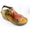 Plakton nu pieds sandales so tonka vert