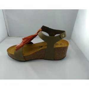 Plakton nu pieds sandales so tonka vert