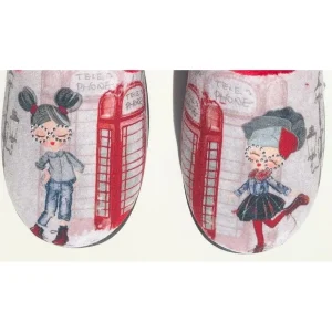 Pluma flex chaussons 12213 london gris