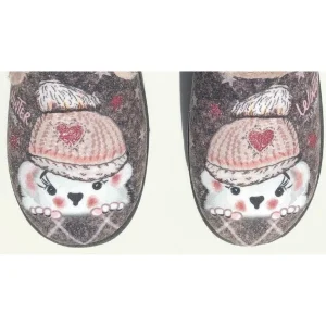 Pluma flex chaussons 12213 topo gris