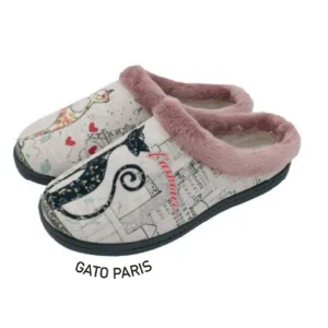 Pluma flex chaussons r12213 gato paris blanc multicouleurs