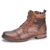 Redskins chaussures a lacets narchi cognac