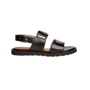 Regarde le ciel nu pieds sandales joanna noir