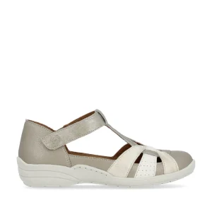 Remonte ballerines r7601 beige or