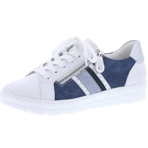 Remonte baskets d5827 14 blanc bleu