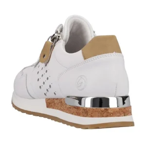 Remonte baskets r2536 80 blanc or