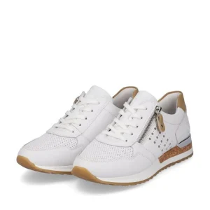 Remonte baskets r2536 80 blanc or