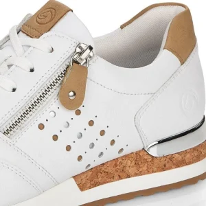 Remonte baskets r2536 80 blanc or