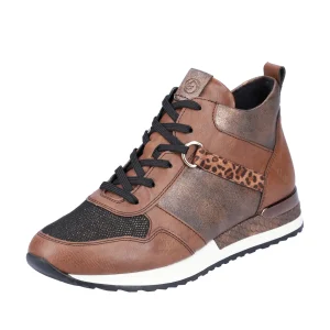 Remonte baskets r2574  25 marron multicouleurs