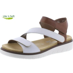Remonte nu pieds sandales d2050 blanc
