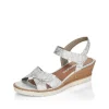 Remonte nu pieds sandales r6252 80 argent