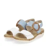 Remonte nu pieds sandales r6853 blanc bleu