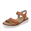 Remonte nu pieds sandales d2049 marron