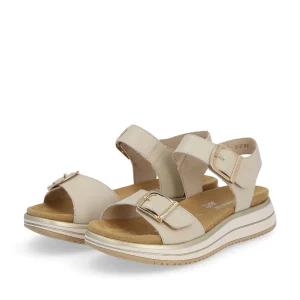 Remonte nu pieds sandales d1j51 beige