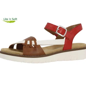 Remonte nu pieds sandales d2071 marron multicouleurs