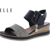 Remonte nu pieds sandales d6453 01 noir