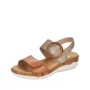 Remonte nu pieds sandales r6853 marron