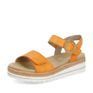 Remonte nu pieds sandales d0q52 60 orange