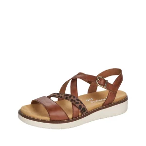 Remonte nu pieds sandales d2063 marron