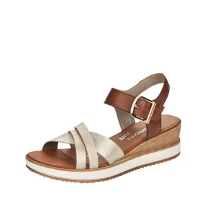 Remonte nu pieds sandales d6454 marron