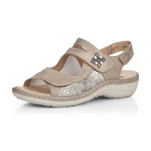 Remonte nu pieds sandales d764792 beige