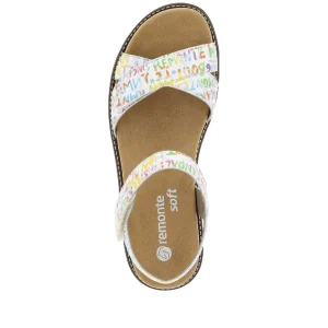 Remonte nu pieds sandales d2049 multicouleurs