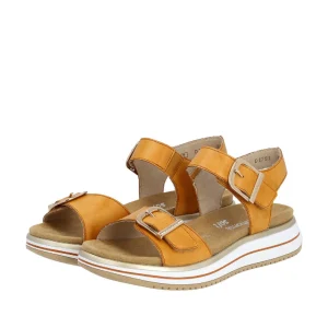Remonte nu pieds sandales d1j51 orange