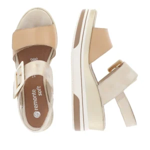 Remonte nu pieds sandales d1p50 beige