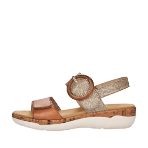 Remonte nu pieds sandales r6853 marron