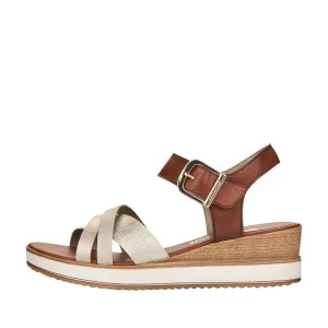 Remonte nu pieds sandales d6454 marron
