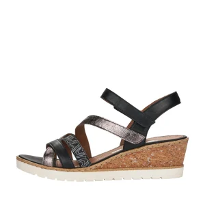 Remonte nu pieds sandales r6251 noir