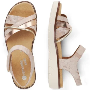 Remonte nu pieds sandales d2058 gris
