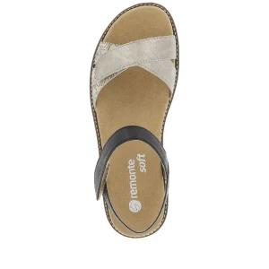 Remonte nu pieds sandales d2049 beige multicouleurs