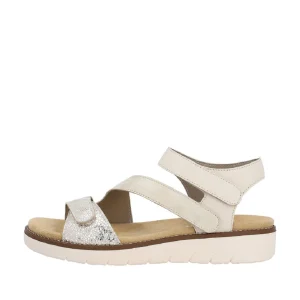 Remonte nu pieds sandales d2050 beige or