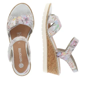 Remonte nu pieds sandales r6252 multicouleurs