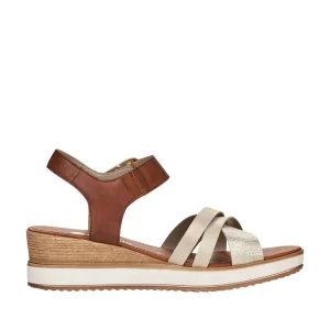 Remonte nu pieds sandales d6454 marron