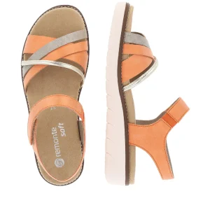 Remonte nu pieds sandales d2058 orange