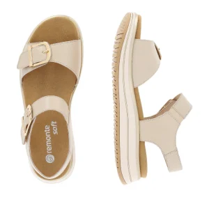 Remonte nu pieds sandales d1j51 beige