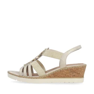 Remonte nu pieds sandales r6264 or
